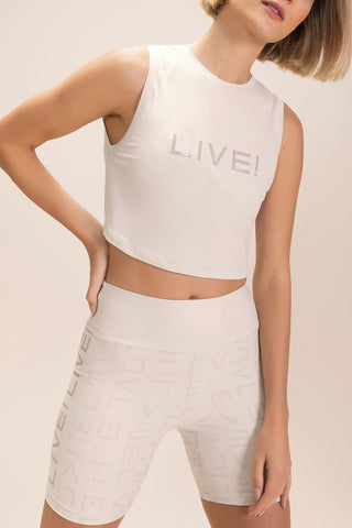 LIVE! Comfort Crop Tank Top