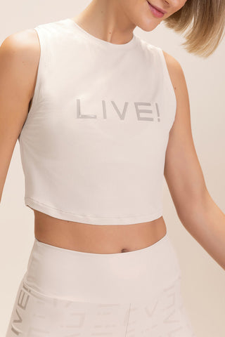 LIVE! Comfort Crop Tank Top