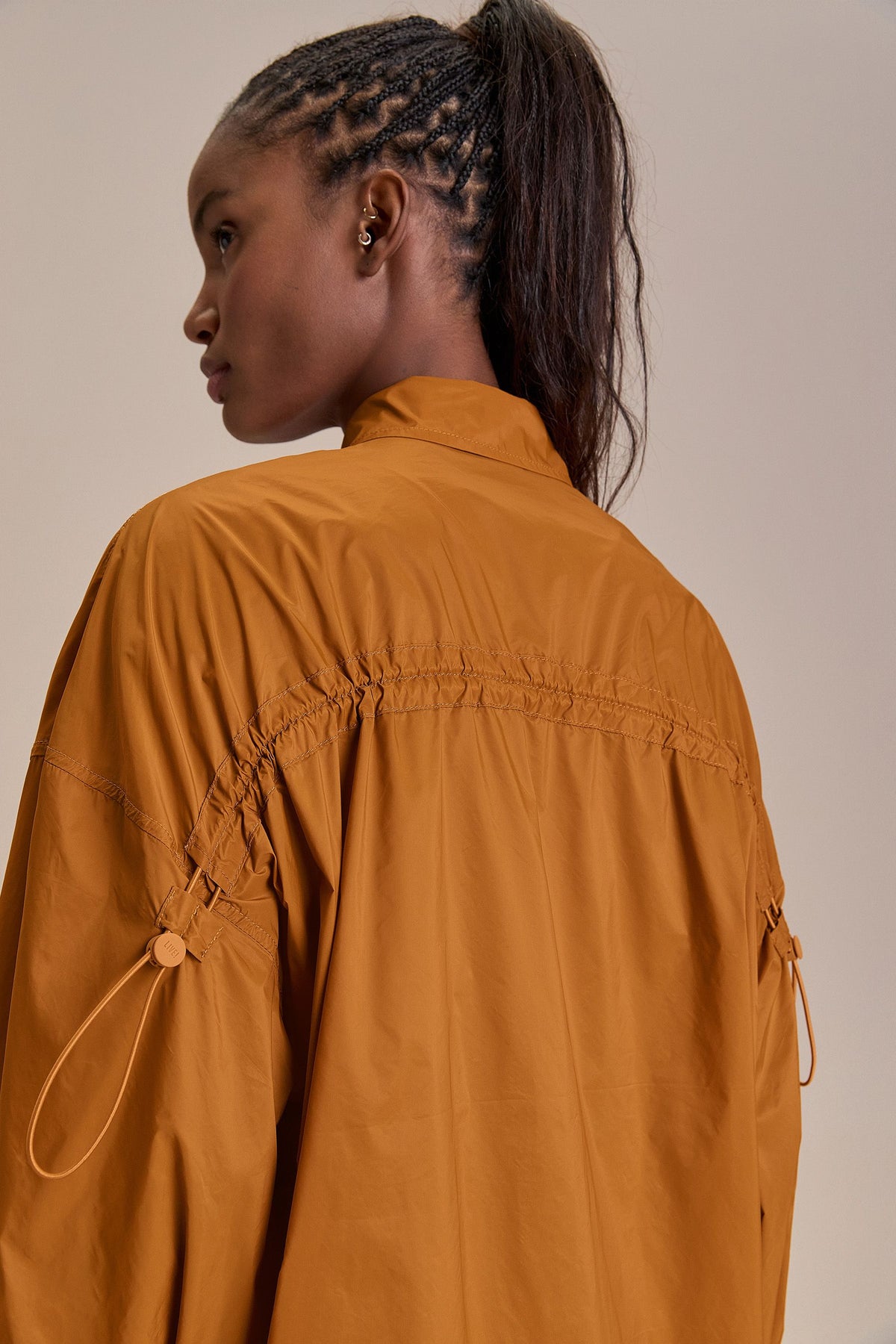 Oversized Nylon Light Shirt