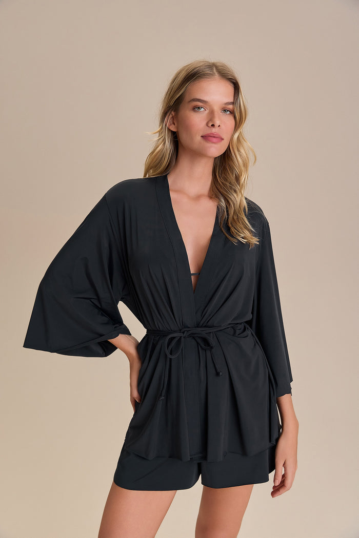 WideFlow Beach Kimono
