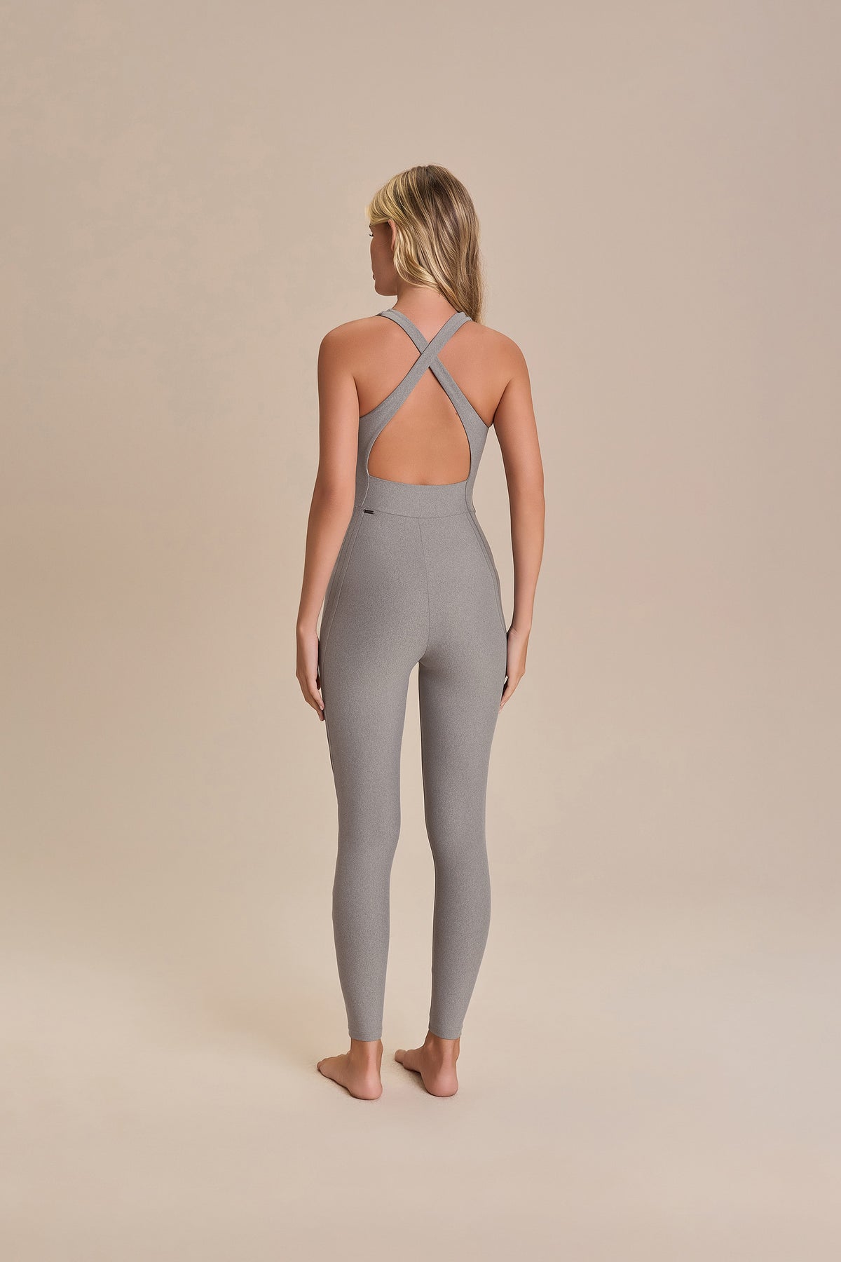Neopren Mix Ease Long Jumpsuit