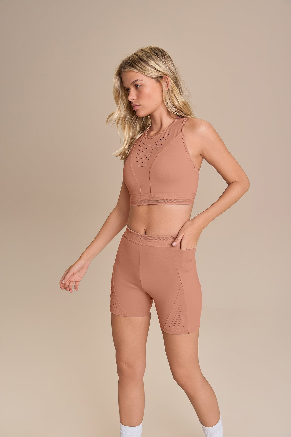 ByNature Laser Racerback Bra