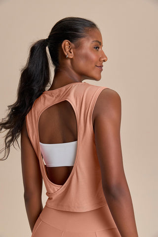 Serene Whisper Slate Tank Top