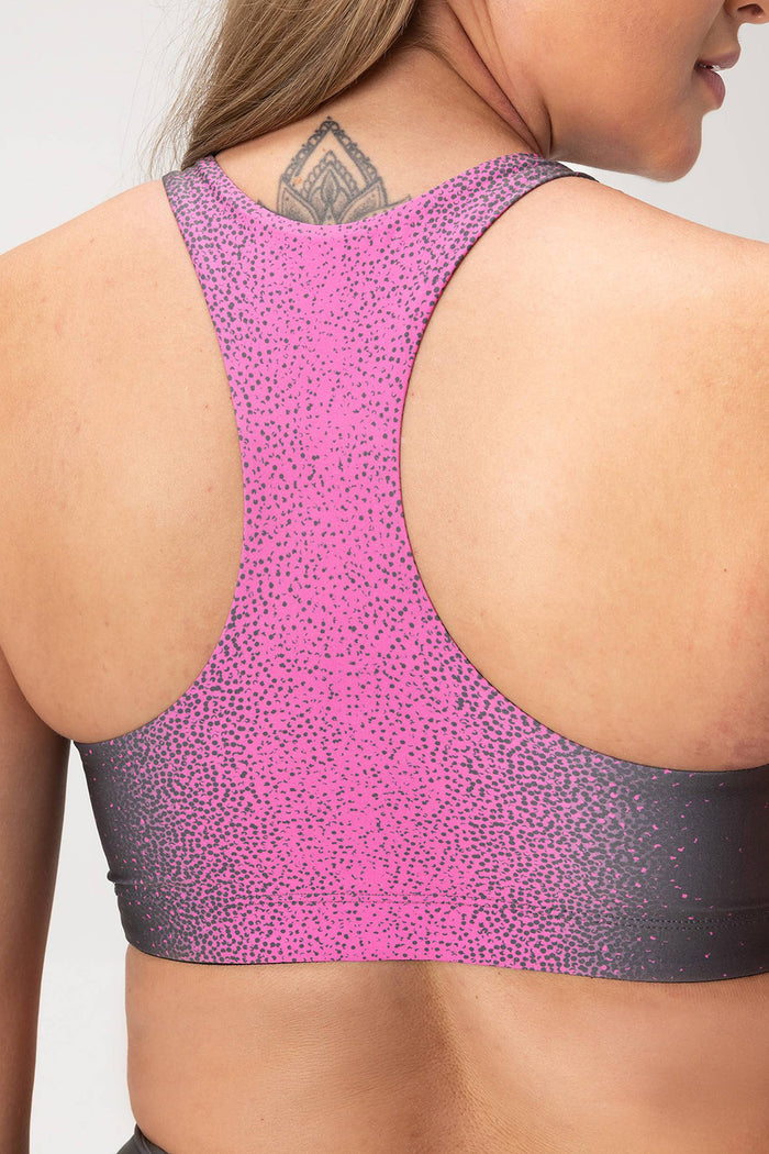 Eccentric Blur Sports Bra
