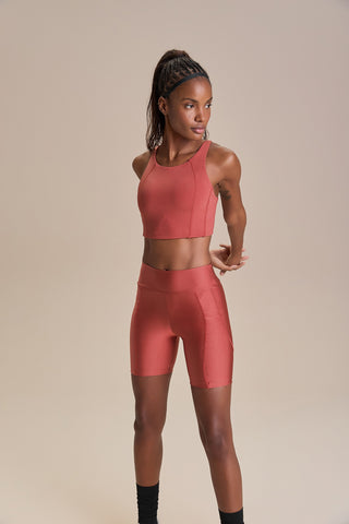 Neopren Shine Curve Shorts