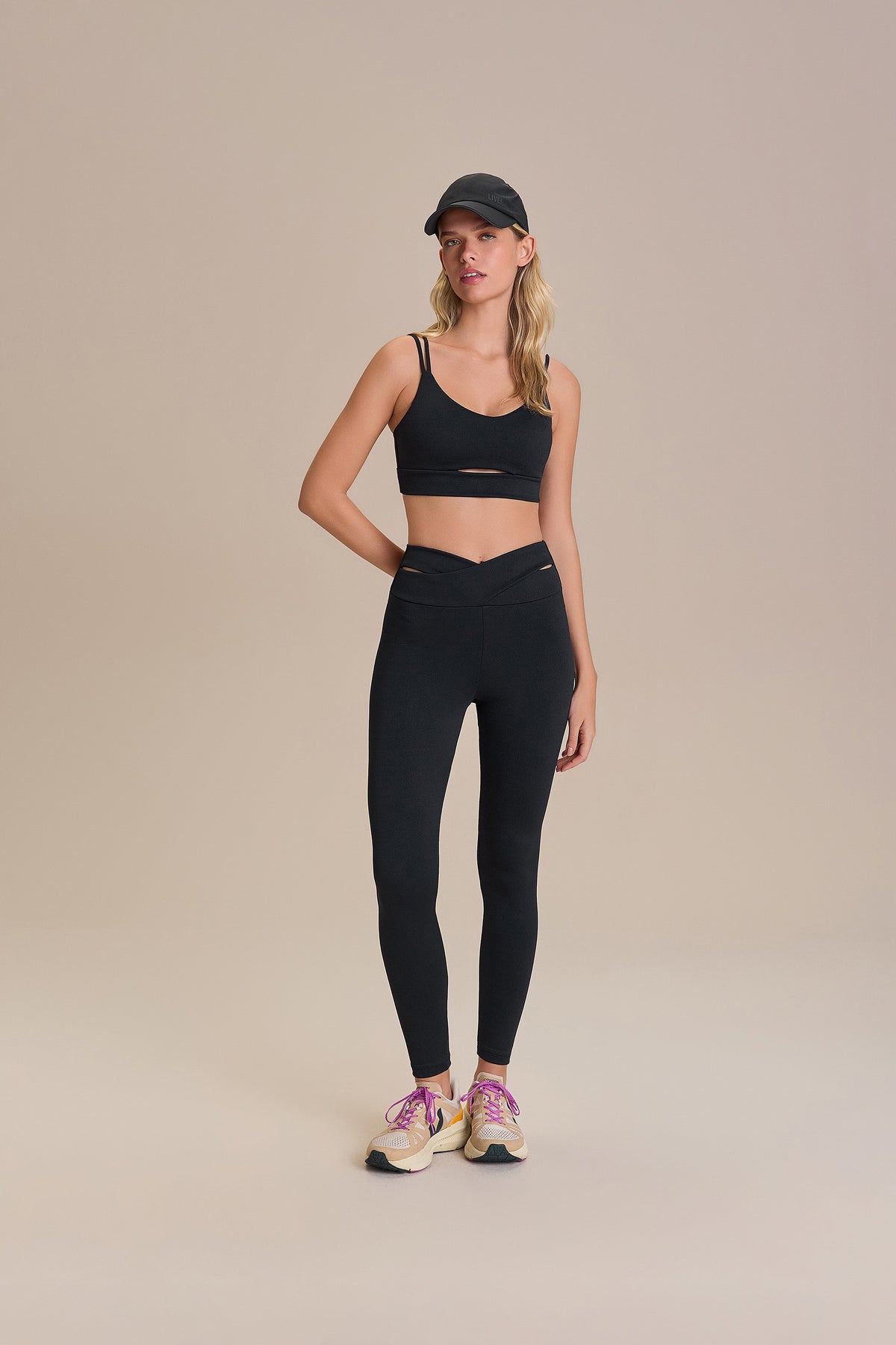 Jacquard Street Sports Bra