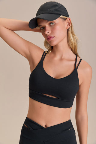 Jacquard Street Sports Bra