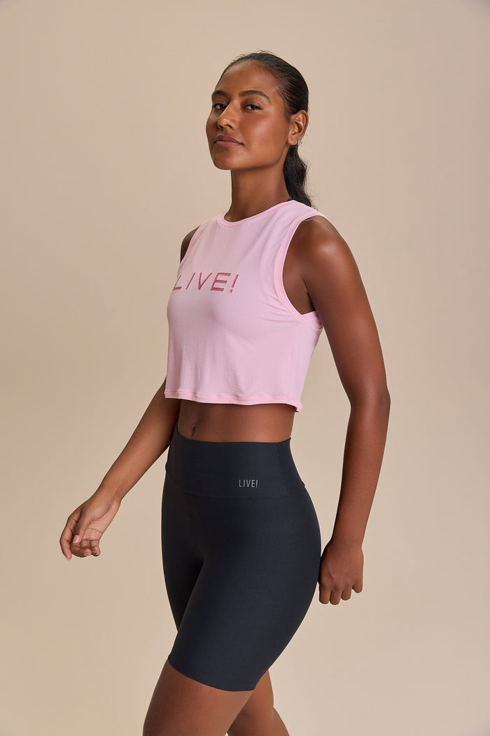 LIVE! Comfort Crop Tank Top