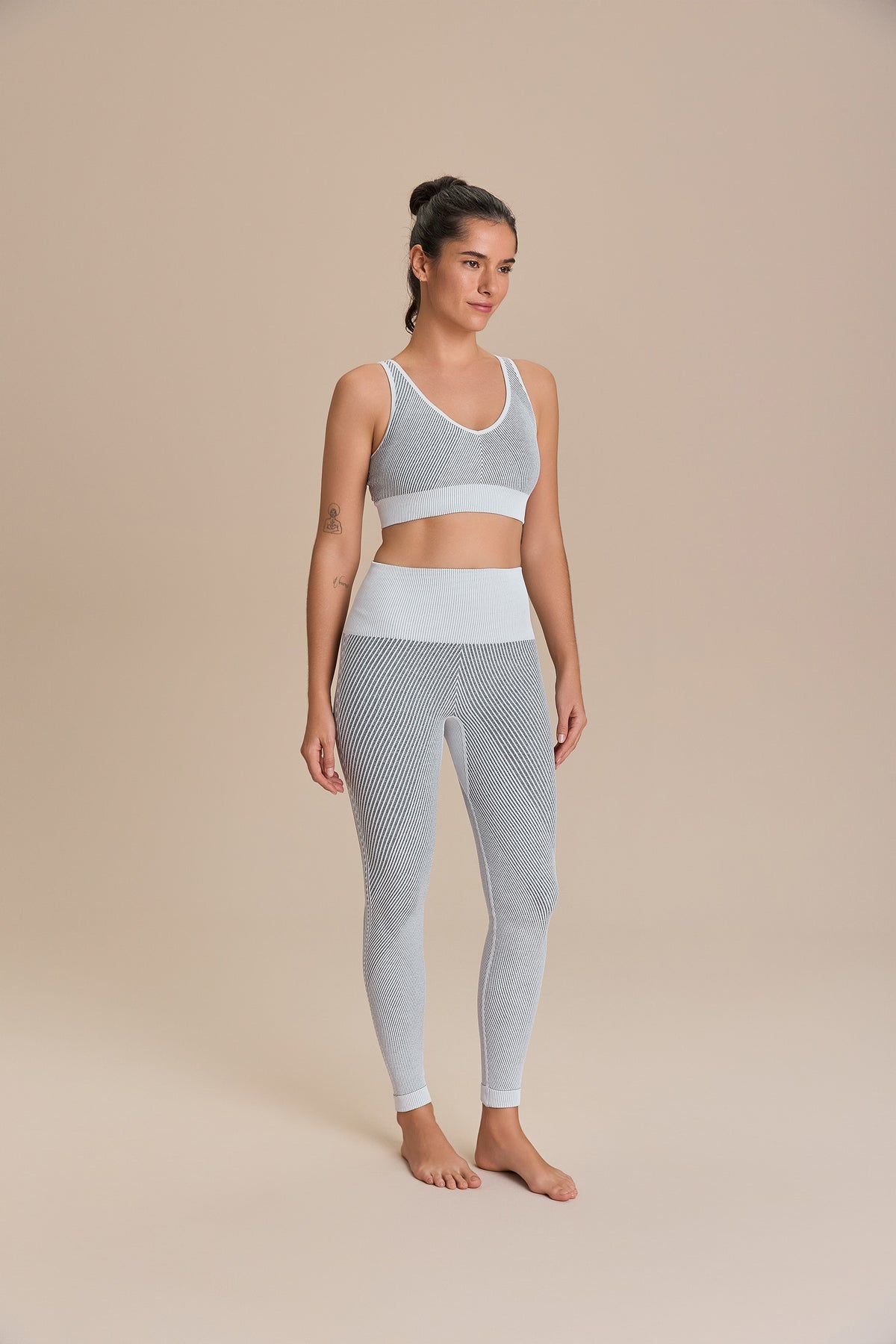 Seamless Diagonal Long Leggings