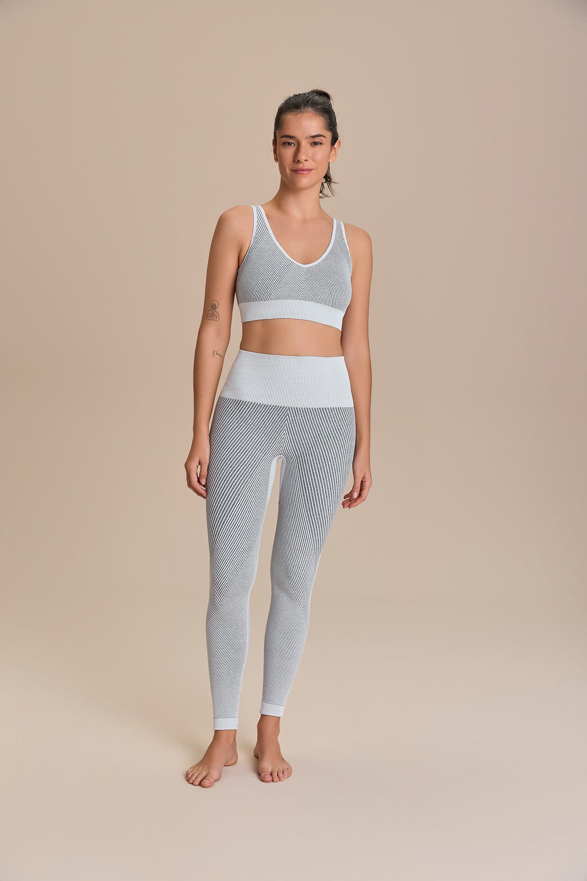 Seamless Diagonal Long Leggings