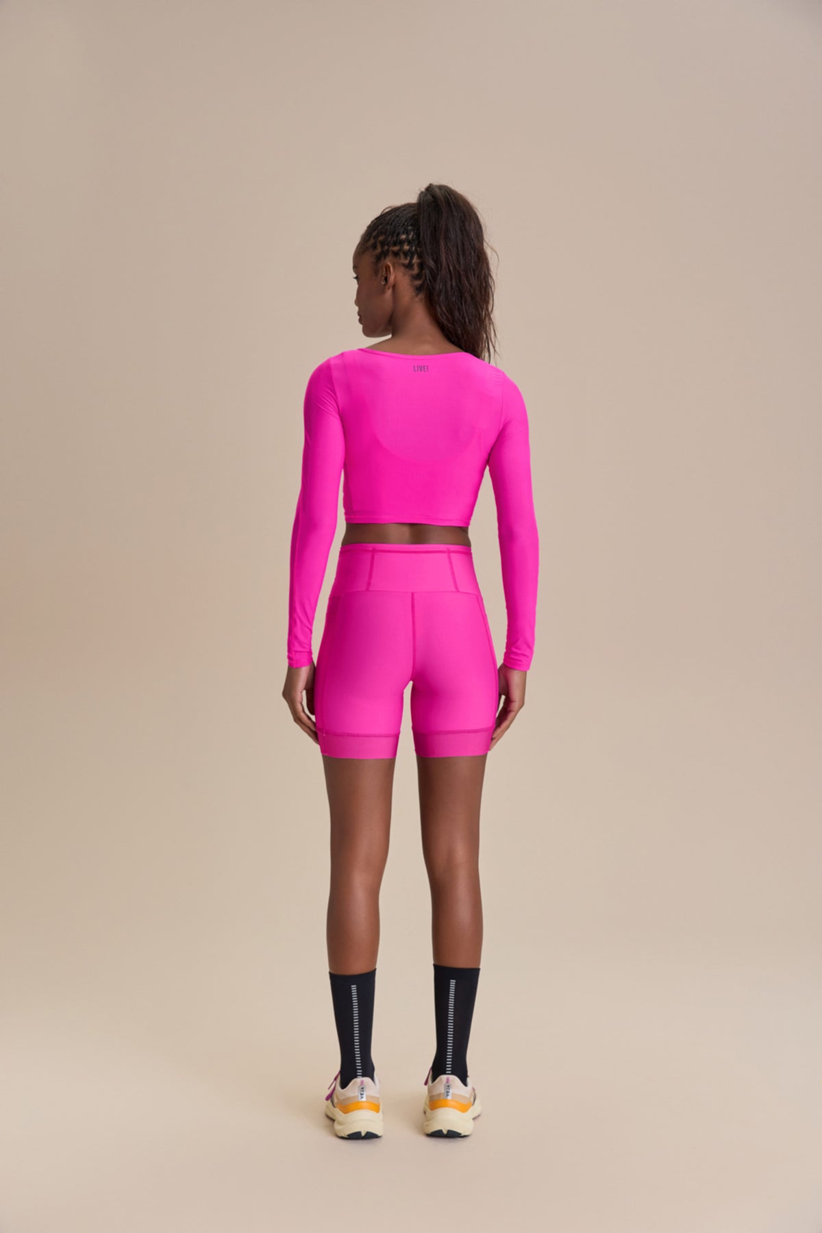 Harmony Crop Long-Sleeve Top