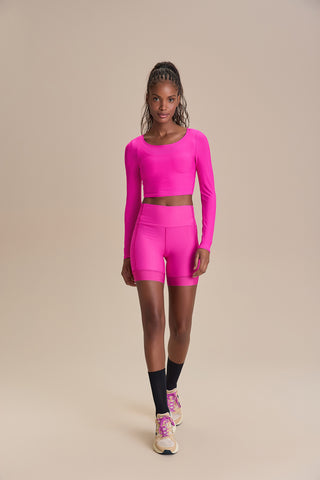 Harmony Crop Long-Sleeve Top