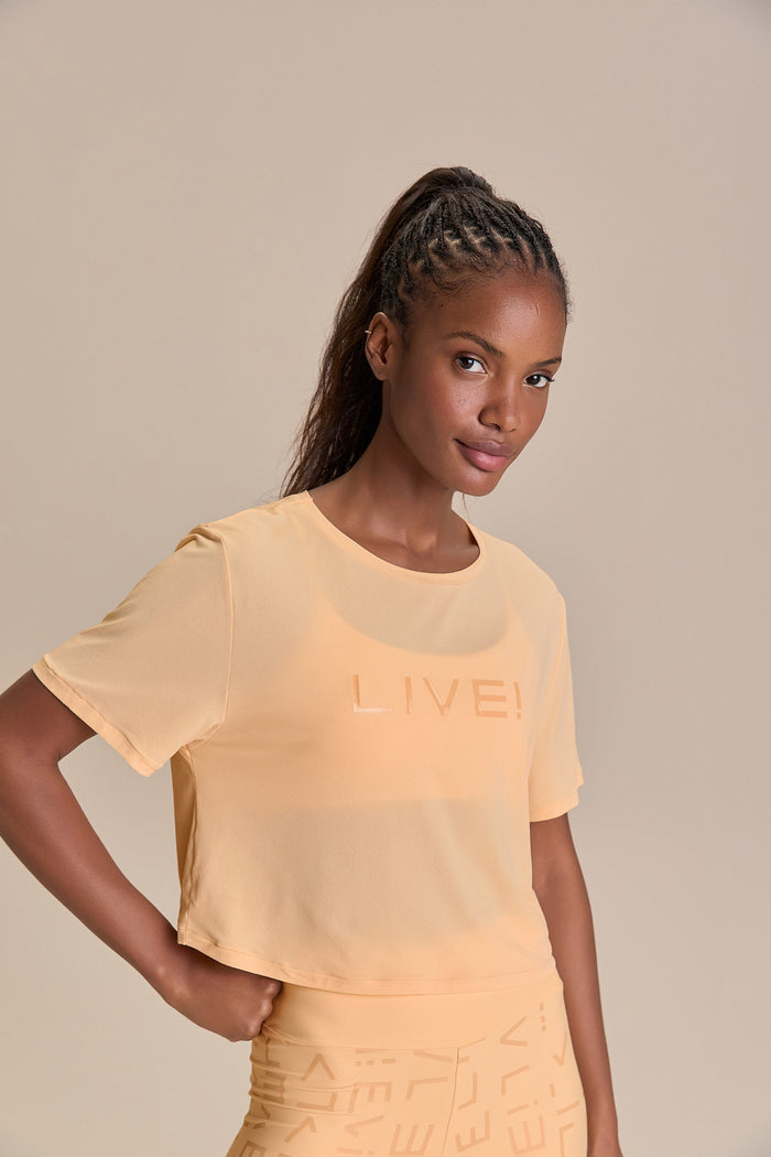 LIVE! Comfort Cropped T-Shirt