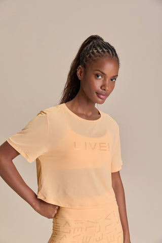 LIVE! Comfort Cropped T-Shirt