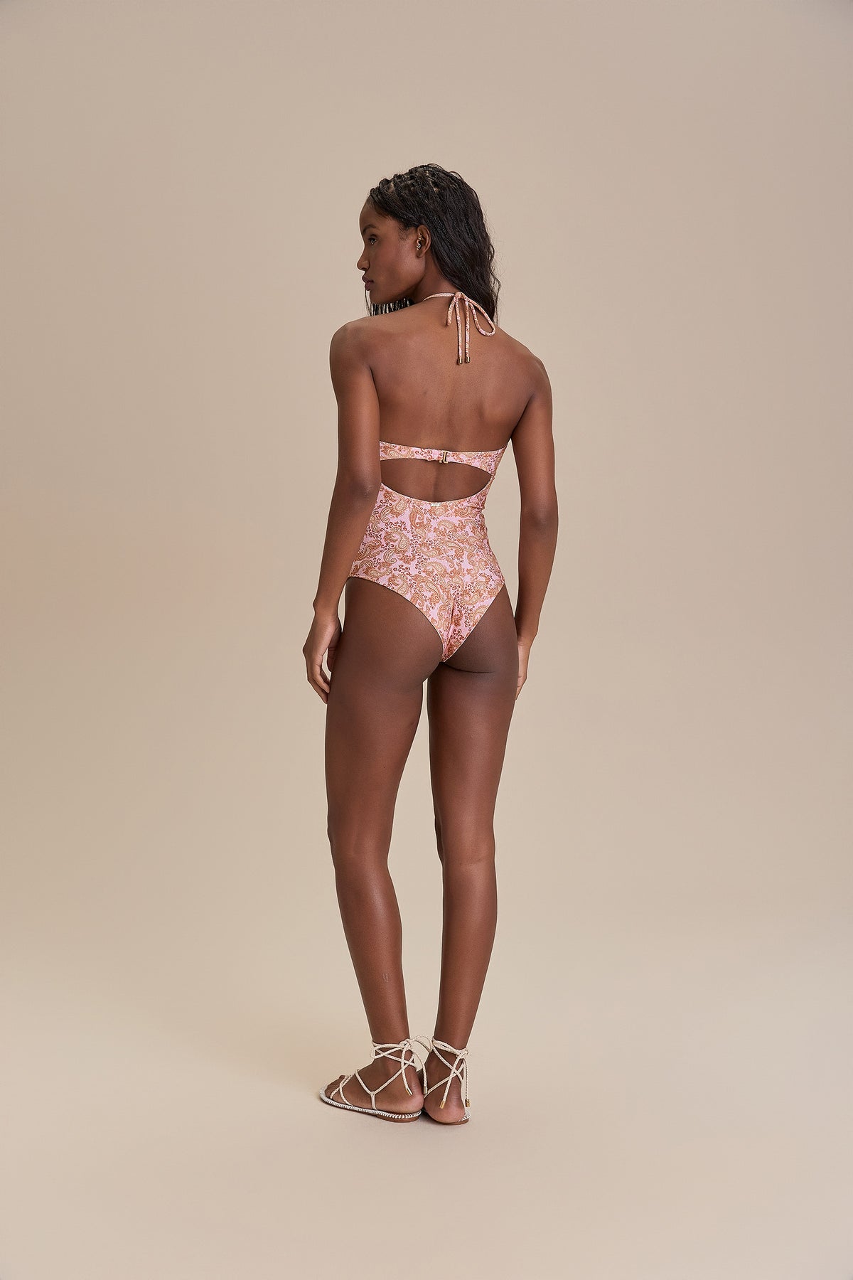 Paisley Cross Swimsuit