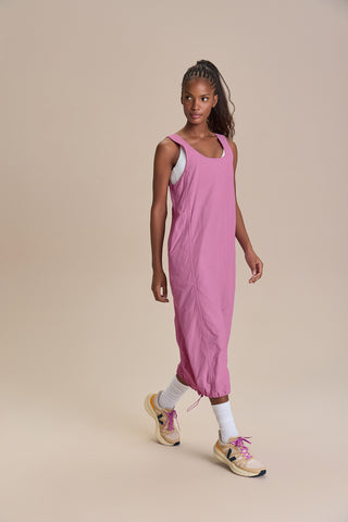 Nylon Net Long Dress