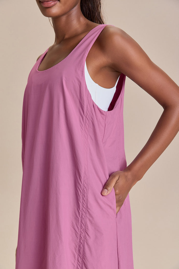 Nylon Net Long Dress