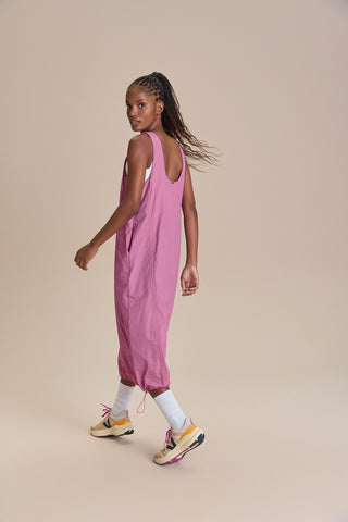 Nylon Net Long Dress