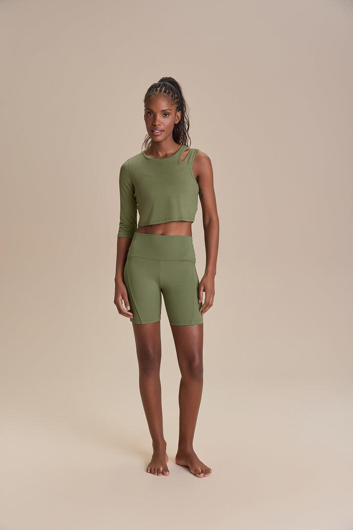 Whisper Cut Out Crop Top