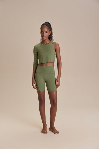 ByNature Stripe Long Shorts