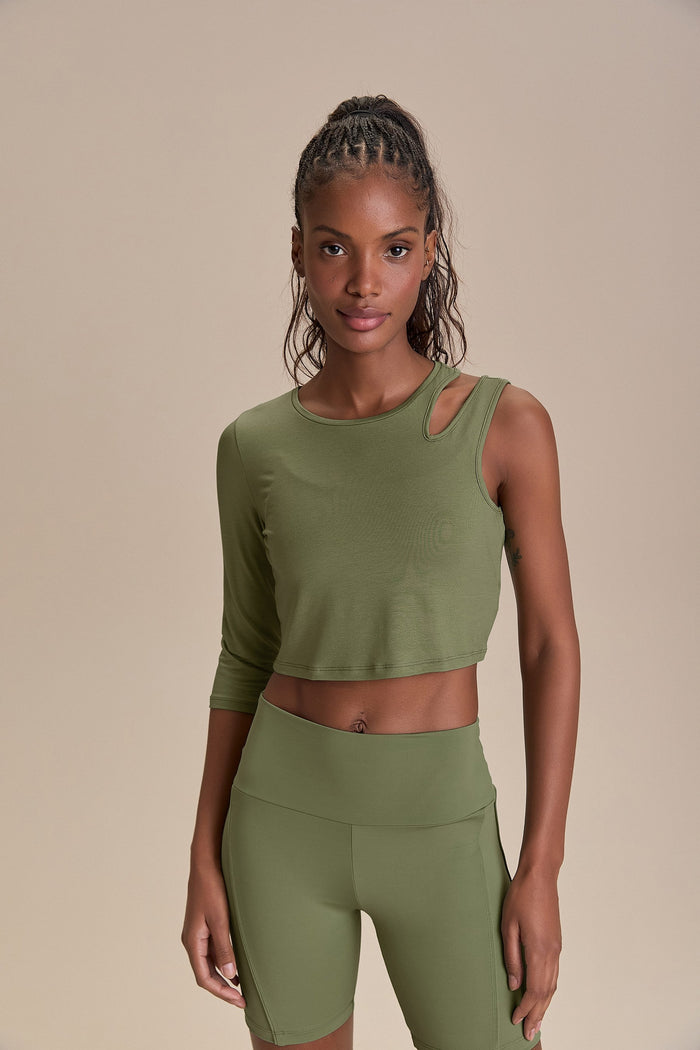 Whisper Cut Out Crop Top