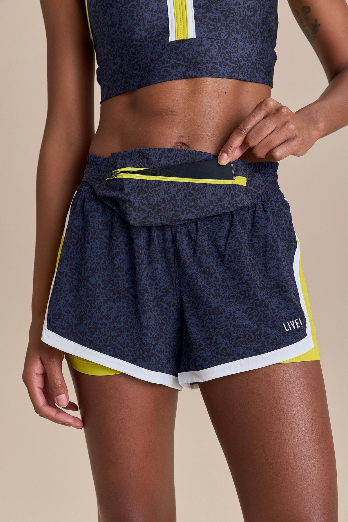 Instinct Shorts and Waistbag Set