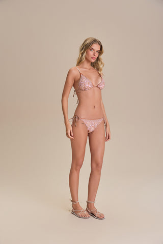 Paisley Triangle Bikini Top