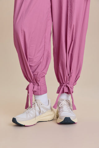 Nylon Net Crop Pants