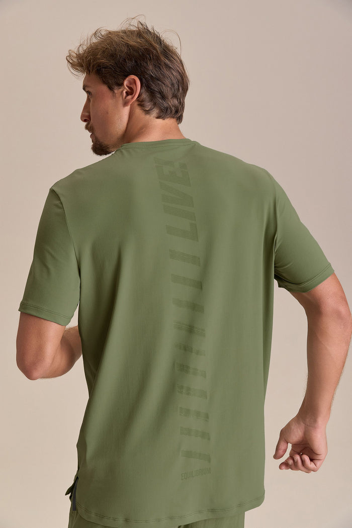 Men's Comfy Broad Equilibrium T-Shirt