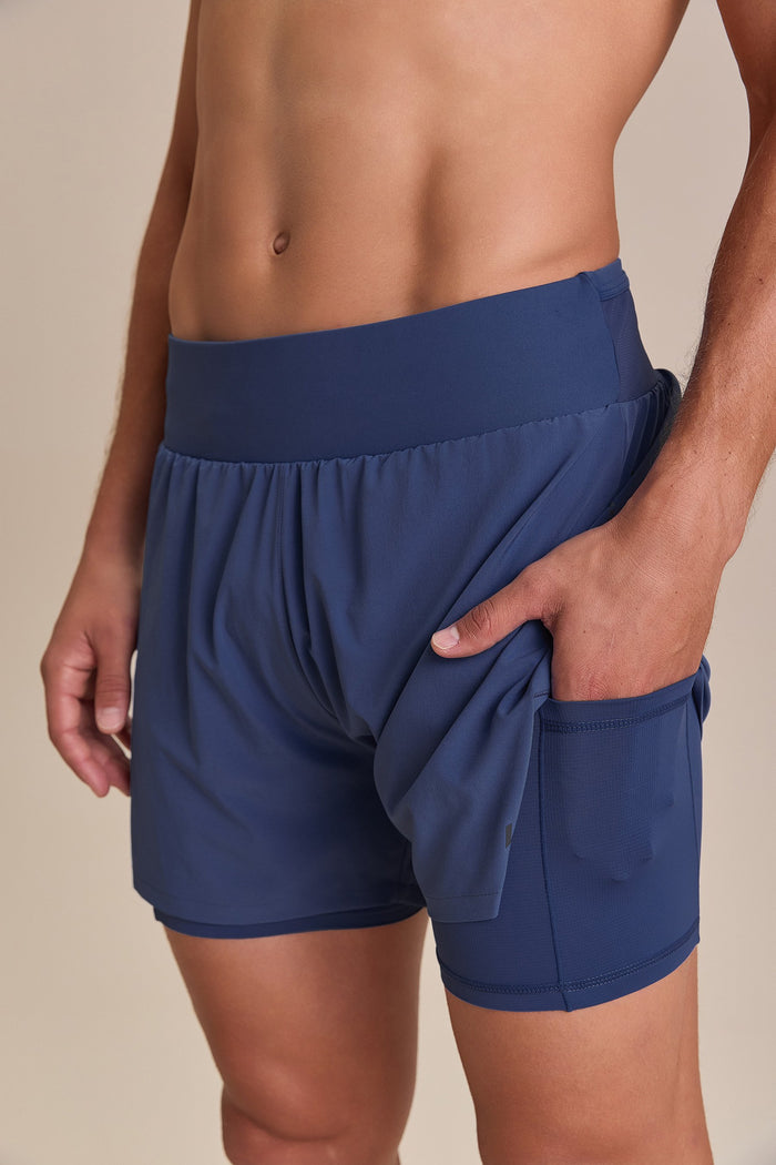 Biker 9" Six Pockets Men's Shorts