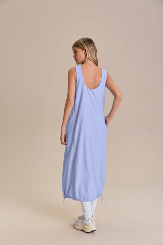 Nylon Net Long Dress