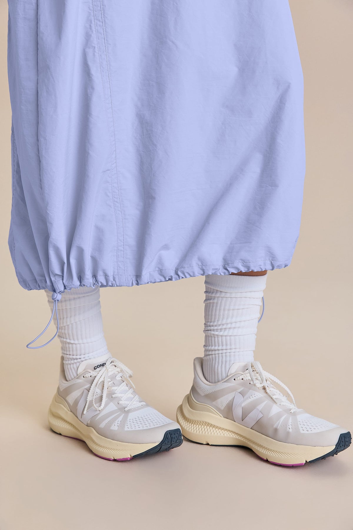 Nylon Net Long Dress