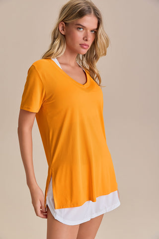 Action V-Neck T-Shirt
