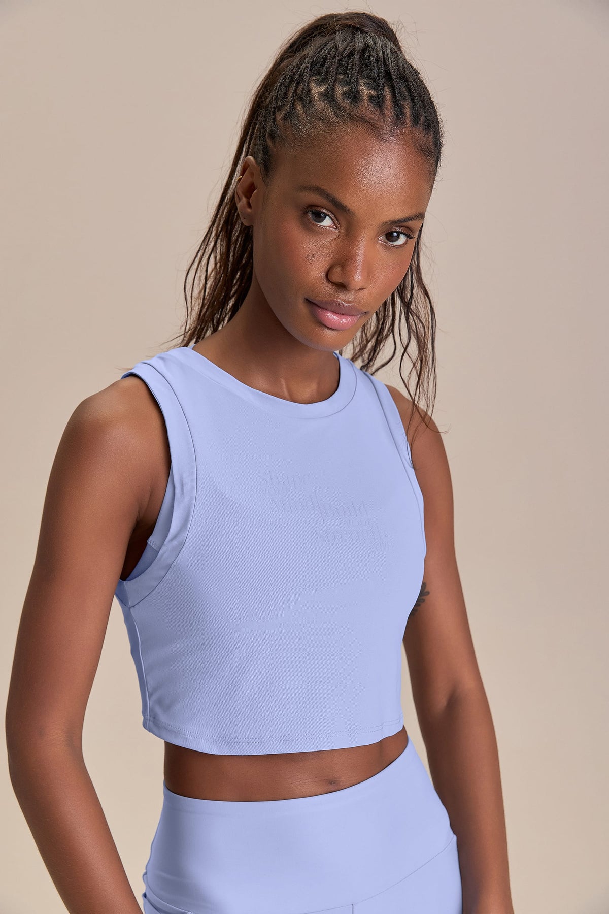 Breezy Skin Crop Tank Top