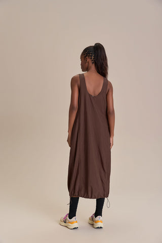 Nylon Net Long Dress