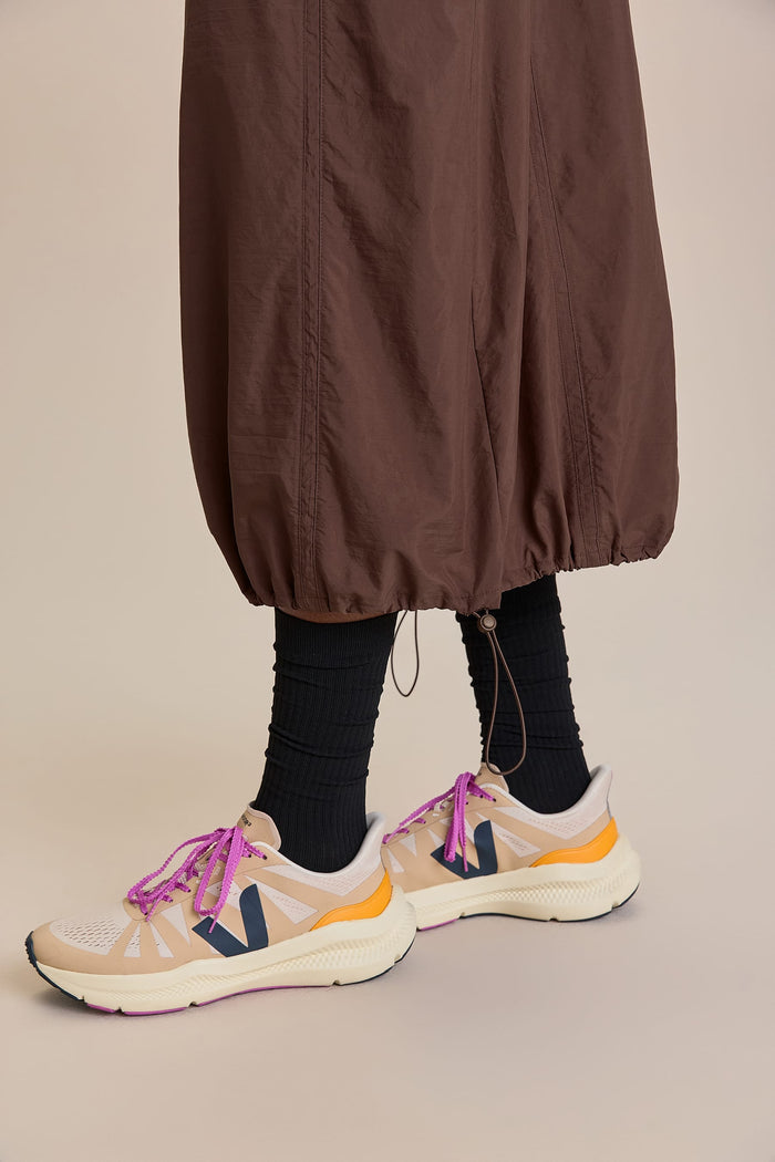 Nylon Net Long Dress