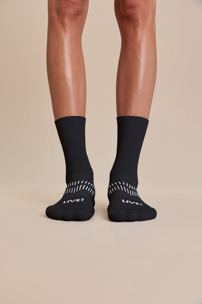 Unissex Reflex Run Long Socks