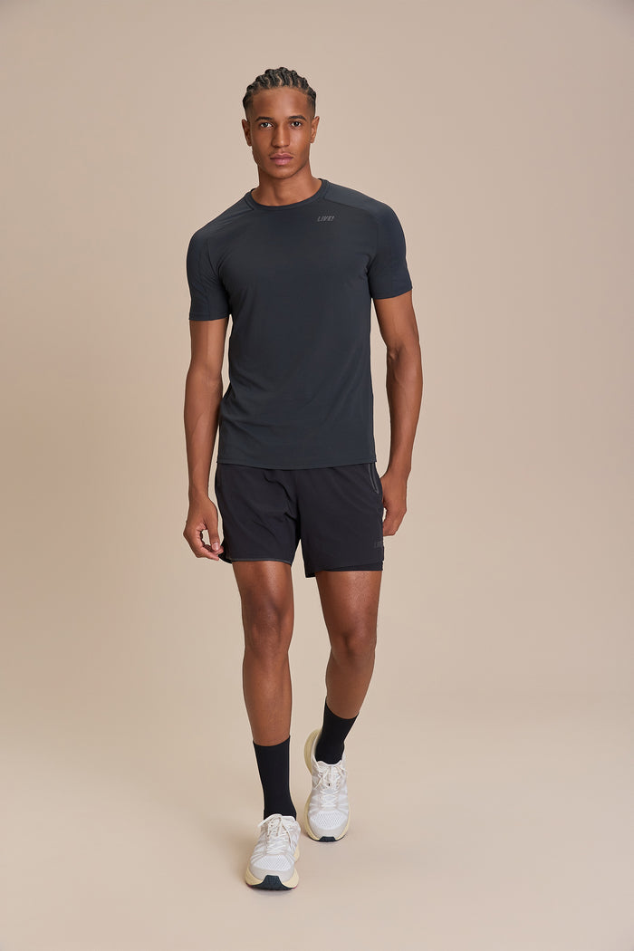 6" Nylon Tech Sweat Shorts