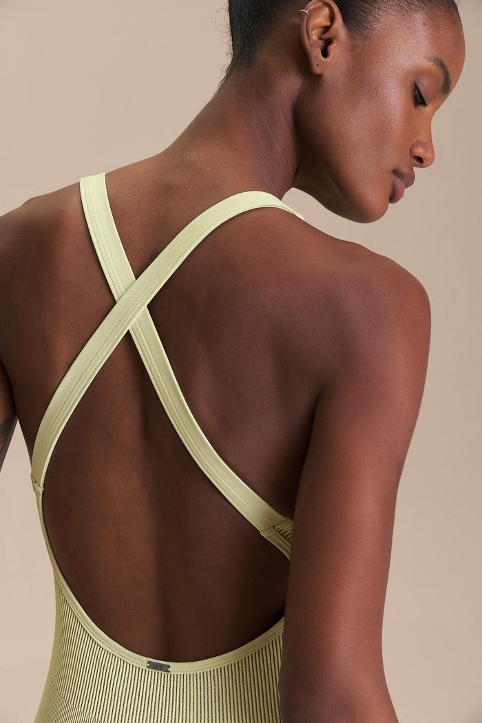 Seamless Mesh Short Bodysuit