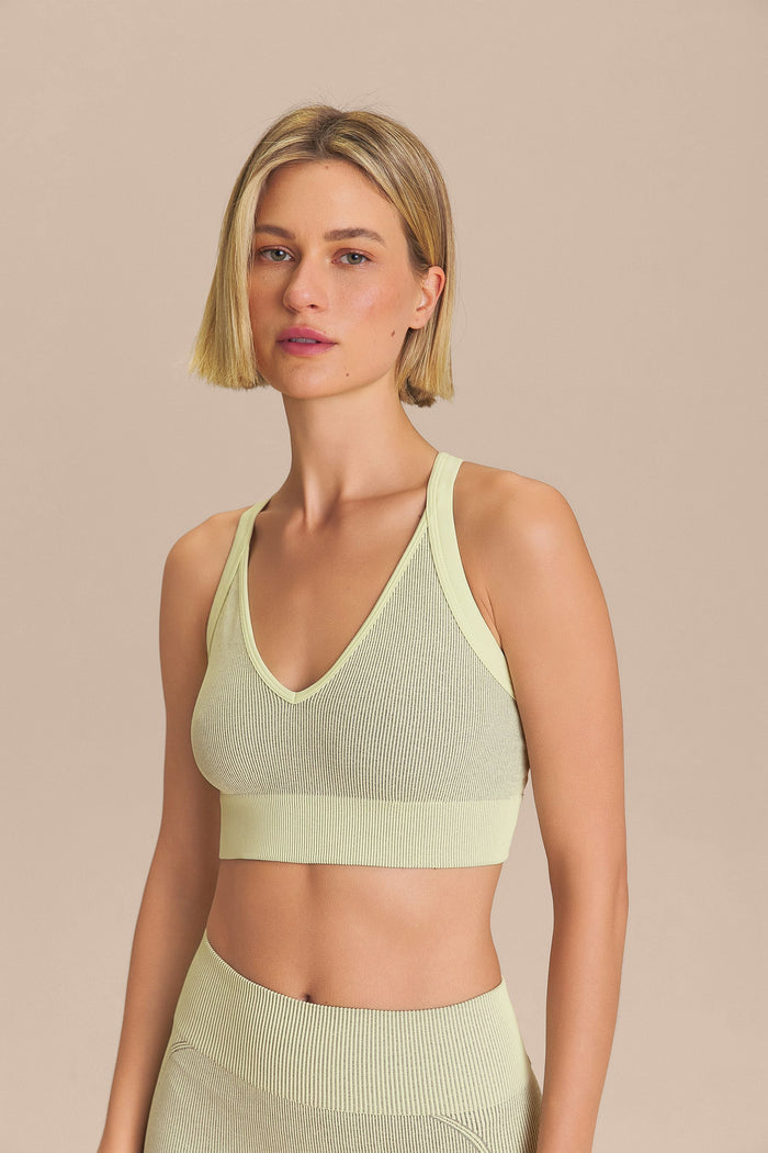 Seamless Mesh Bra