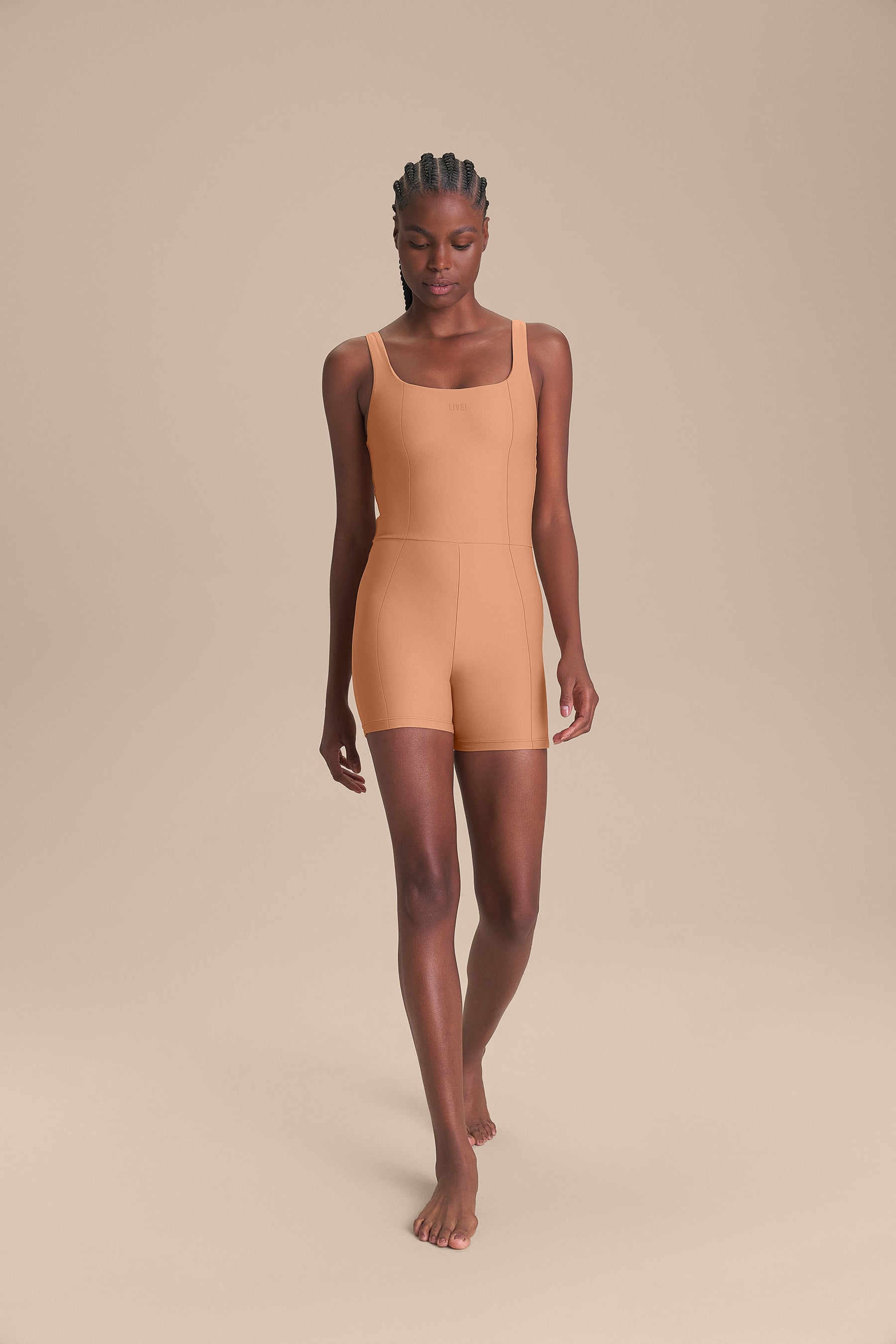 Softness Twist Short Bodysuit