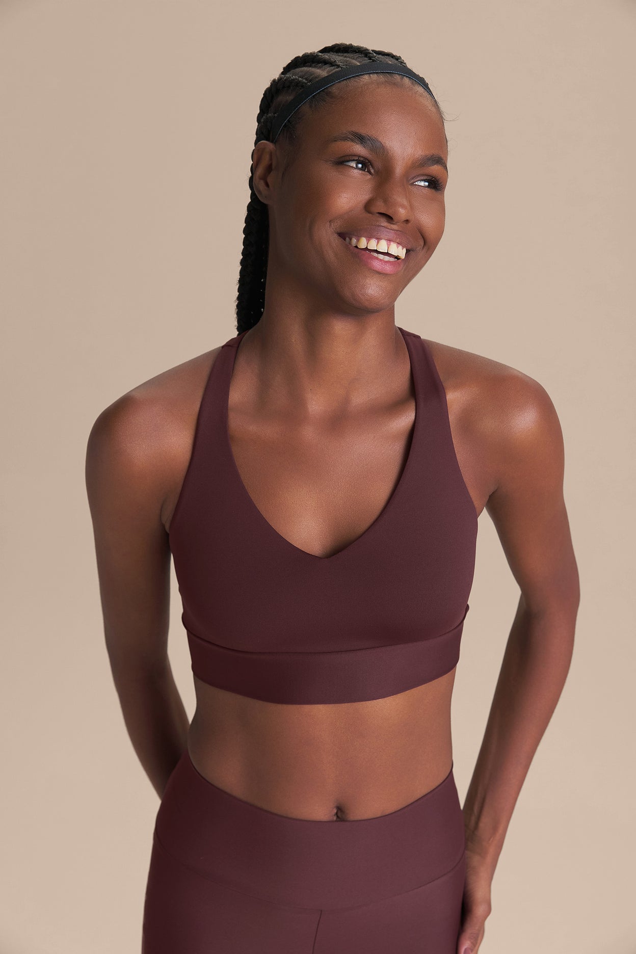 Sense V Racerback Bra