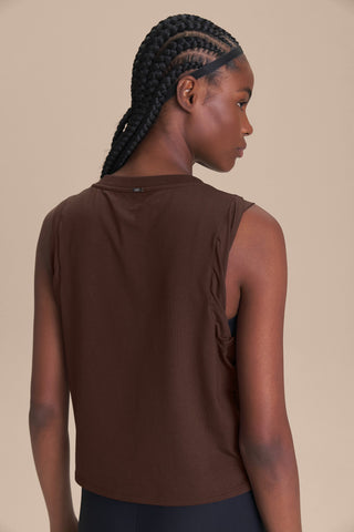 Pima Slim Twist Tank Top