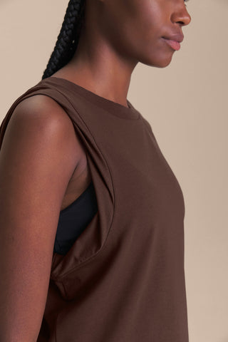 Pima Slim Twist Tank Top