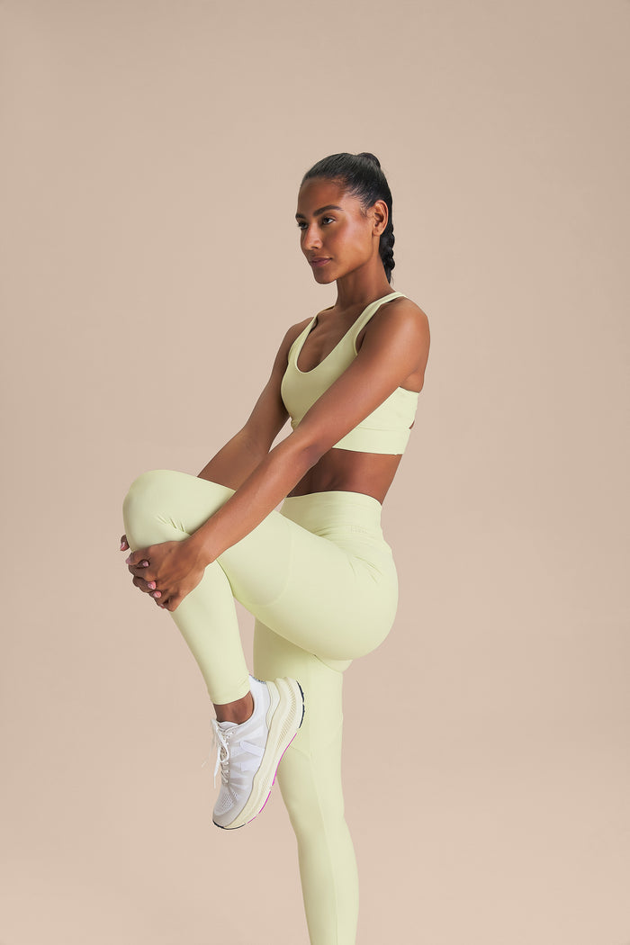 Tex Green Full-Length Leggings