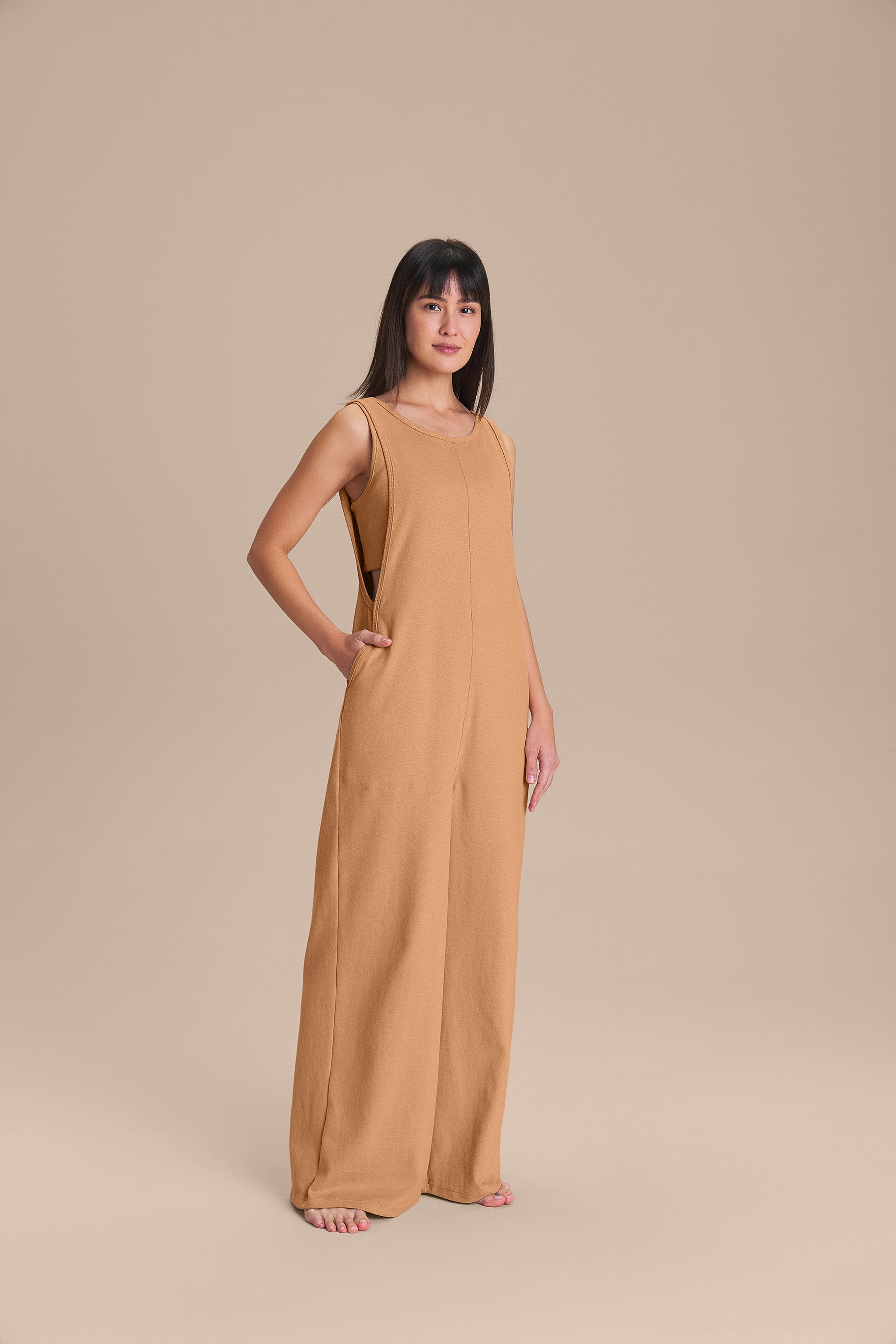 Rino Knit Set Jumpsuit & Bra