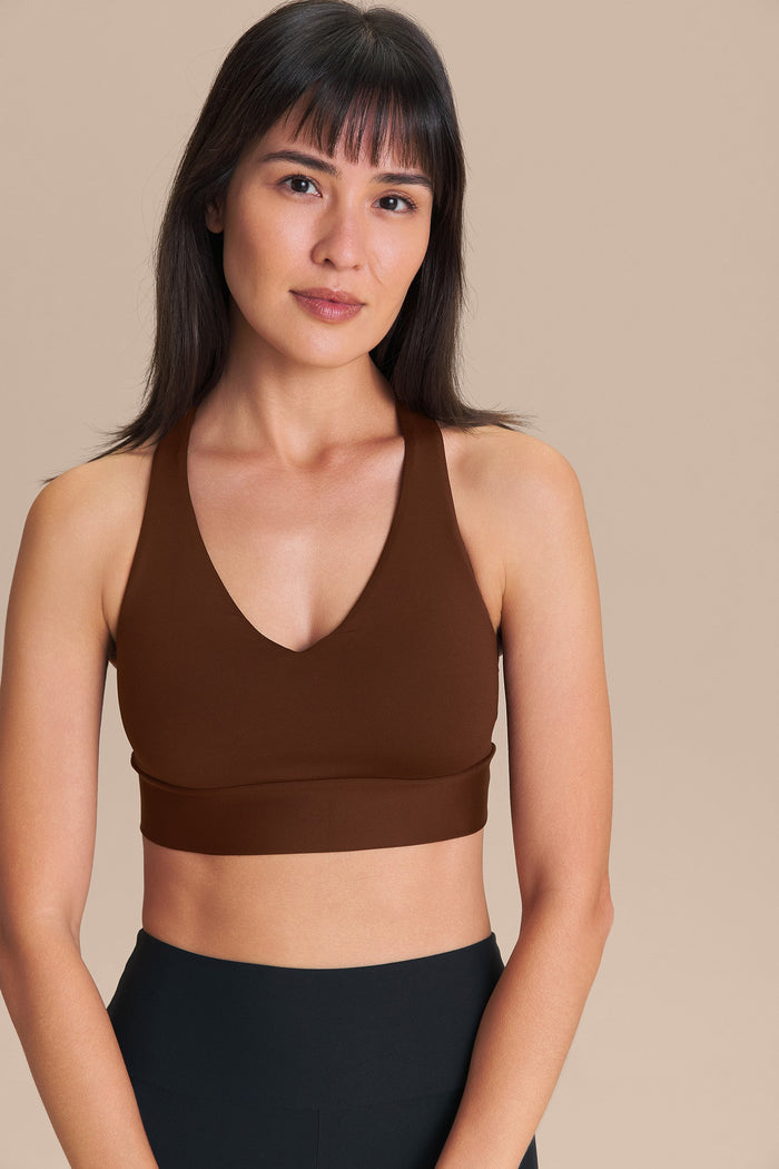 Sense V Racerback Bra