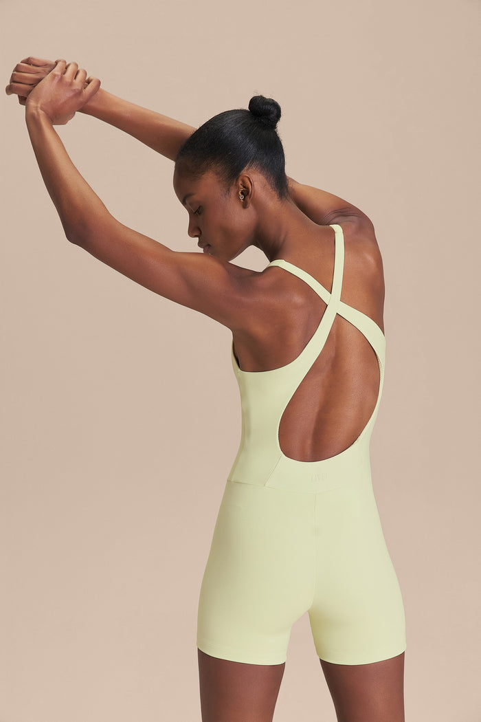 Tex Green Short Bodysuit