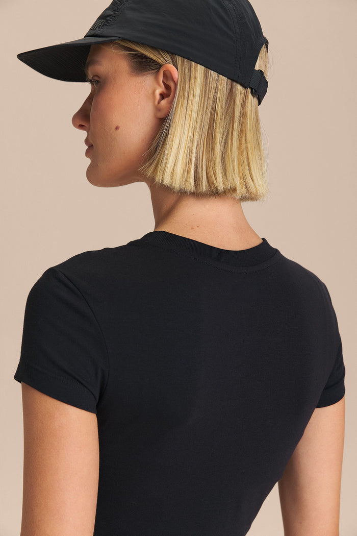 Pima Slim Cropped Shirt