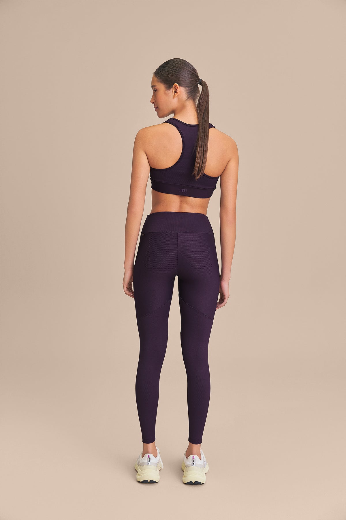 Rib Block Leggings